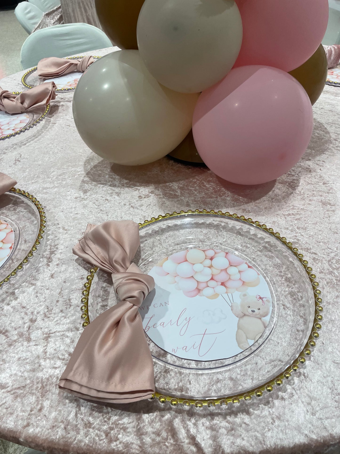 Customized Placement Card