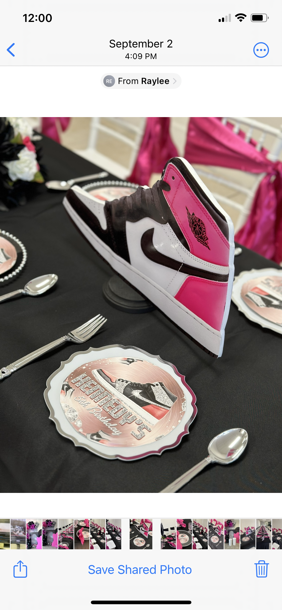 Customized Placement Card