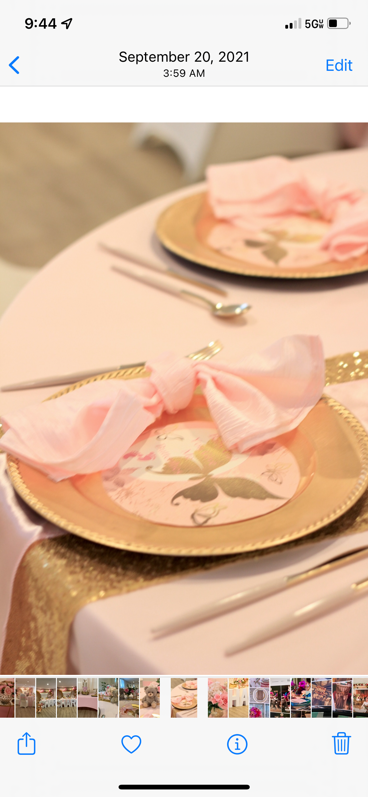 Customized Placement Card