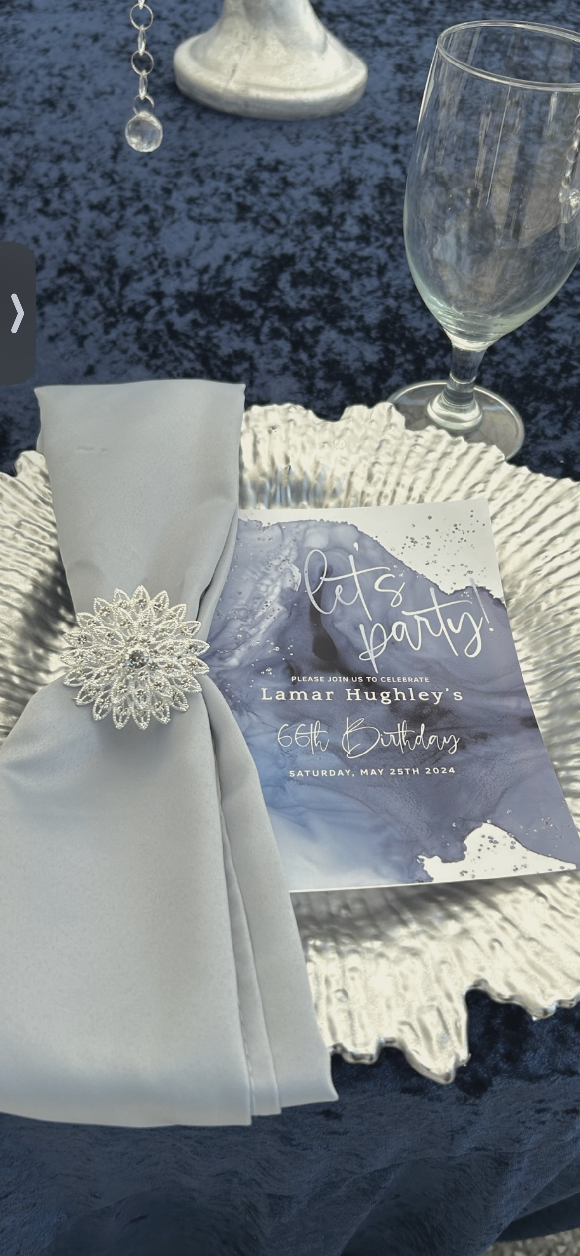 Customized Placement Card