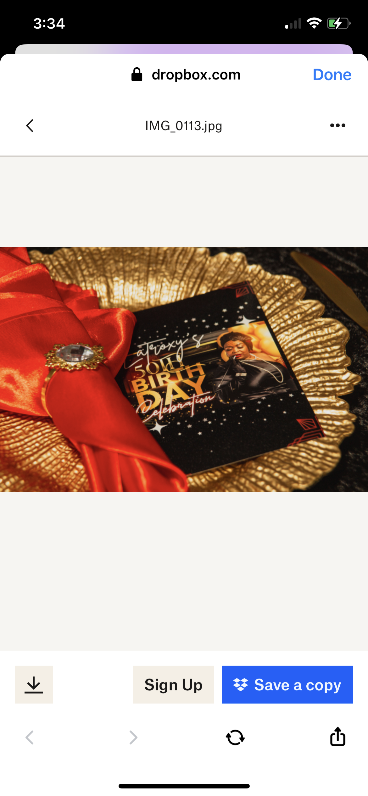 Customized Placement Card