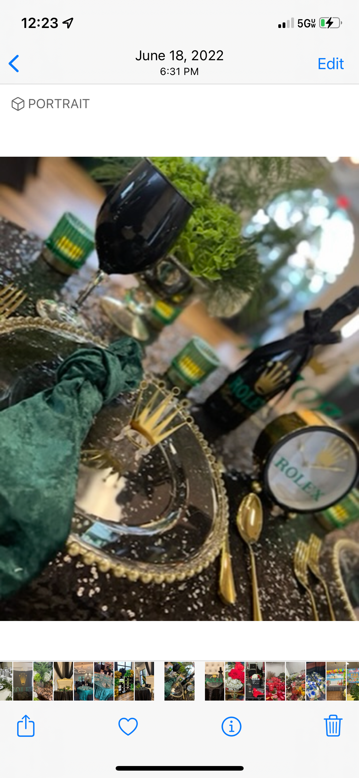 Customized Placement Card