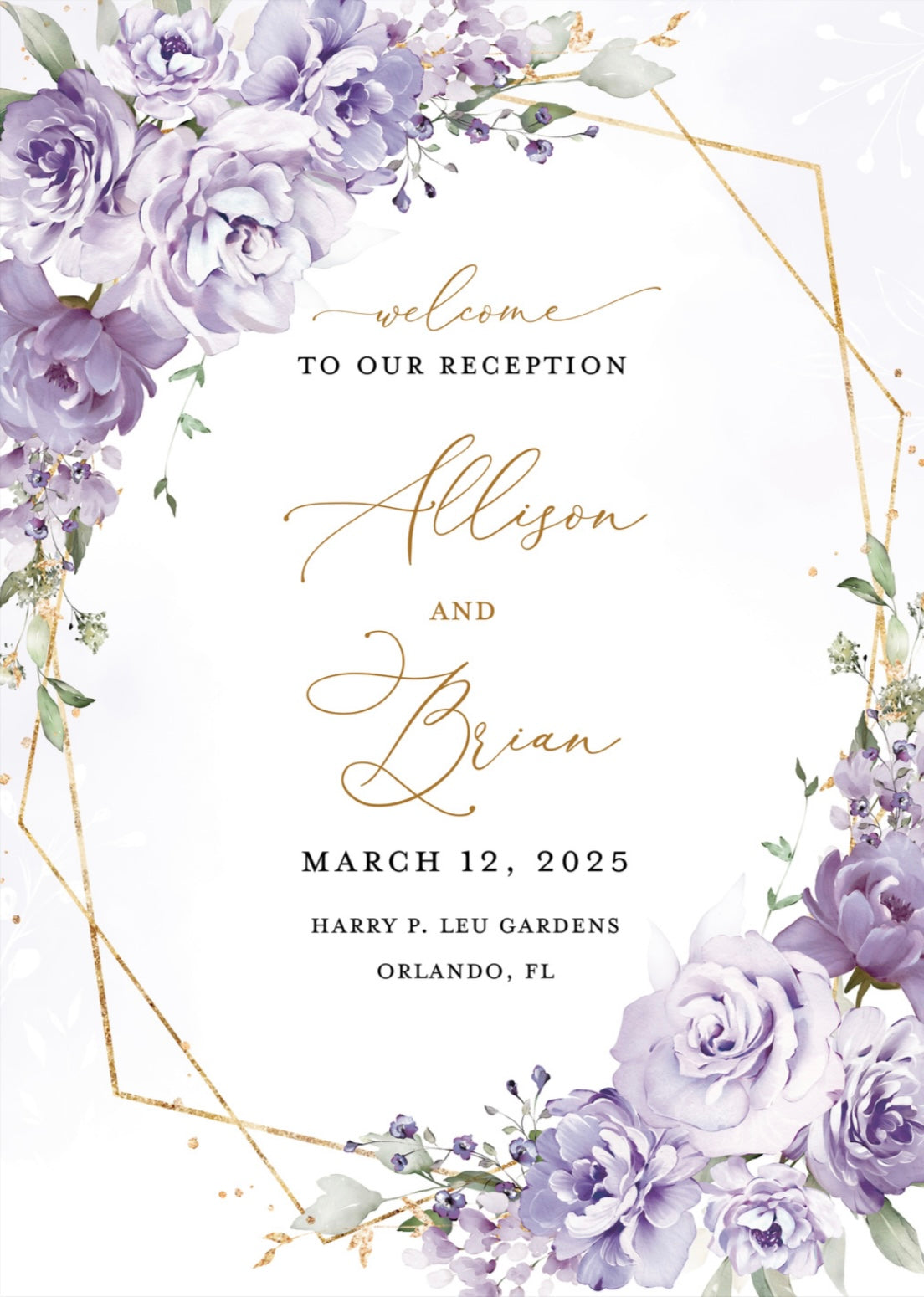 Customized Placement Card